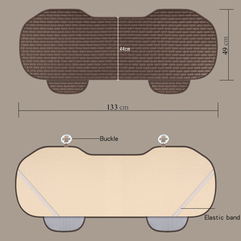 Pościel pokrowiec na siedzenie samochodu pościel przednie siedzenie poduszka pod plecy poduszka poduszka powrót akcesoria samochodowe nadaje się do wszystkich modeli
