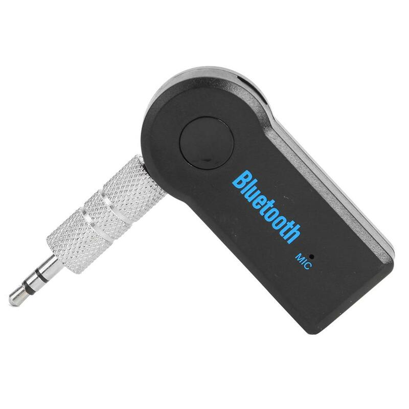 Transmisor receptor inalámbrico de Audio estéreo Bluetooth 5,0 para adaptador auxiliar de 3,5mm, compatible con modo de reposo y accesorio de llamada manos libres