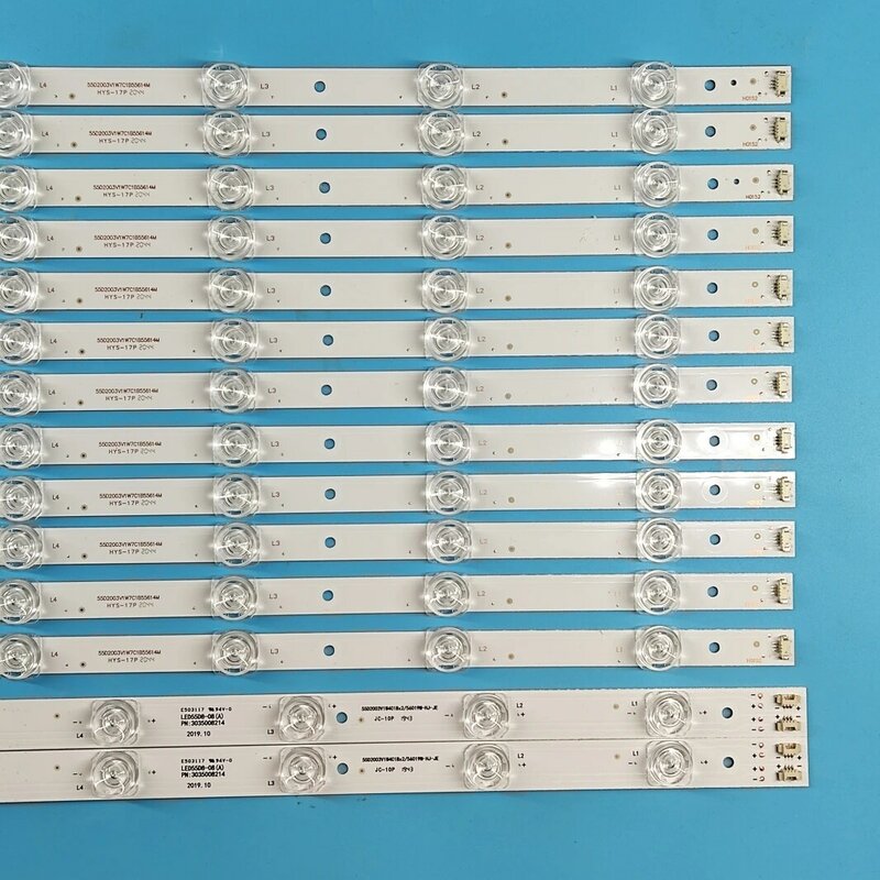 New LED Backlight strip(14) for POLAROID MHDV5533-U4 LT-55C550 LED55D08B LED55D07A-ZC14CG-02  30355007206 3035008214