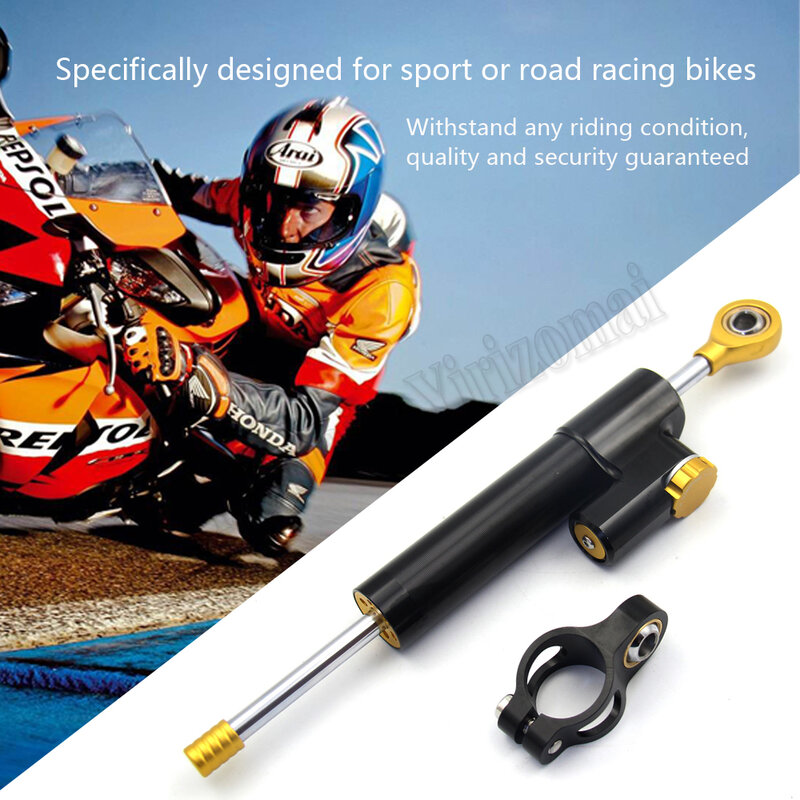 CNC Motorcycle Stabilizer Steering Damper Mounting Bracket Support Kit For Yamaha YZF R3 R25 MT03 MT25 2015 2016 2017