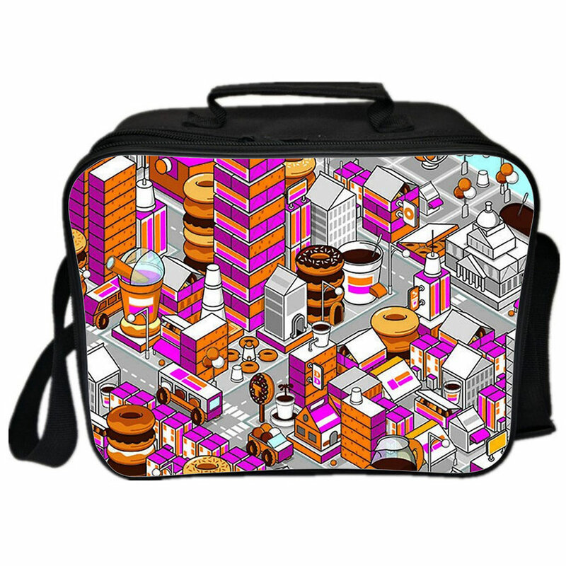 Charli Damelio Picnic Bag Camping Shoulder Bag Handbags Portable Insulated Nylon Picnic Fashion  Lunch Bags For Women Mochila