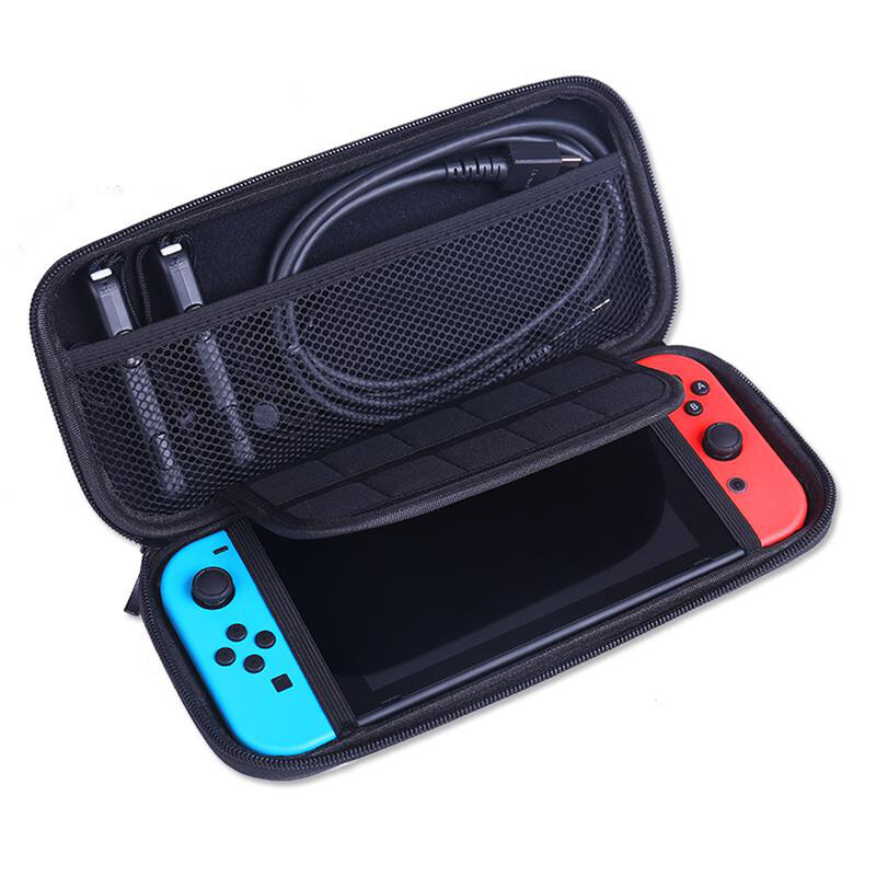 NEW EVA Carrying Case for Nintendo Switch OLED Protective Case Storage Bag Cover for Switch OLED Console Travel Portable Pouch