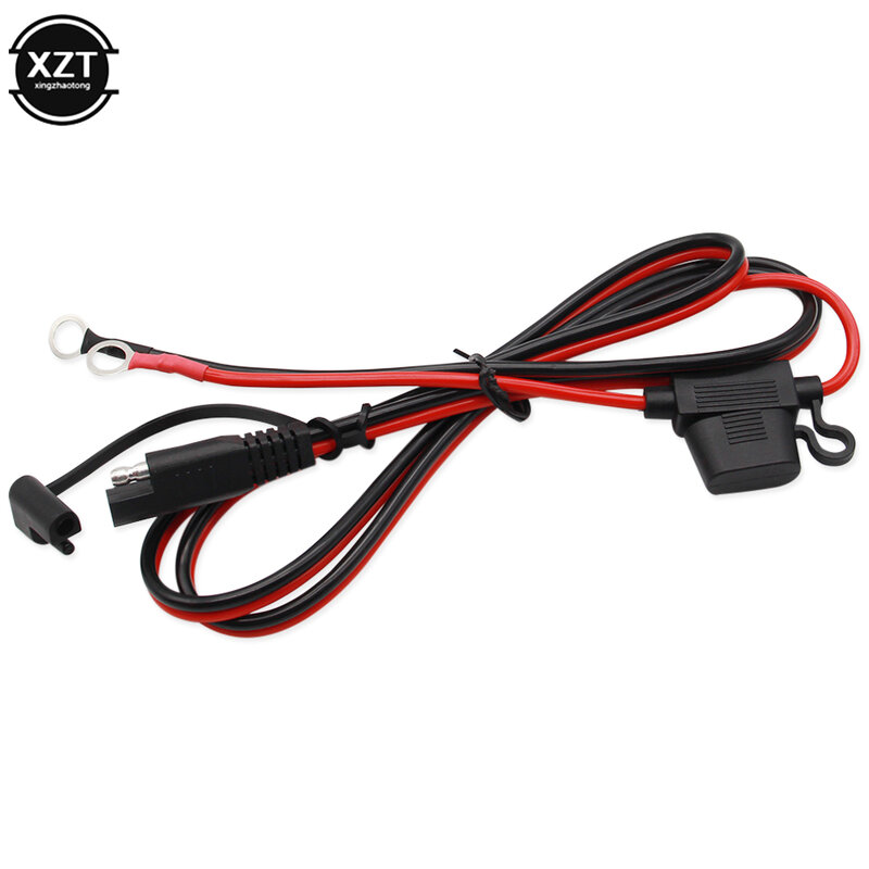 16AWG 4FT 6FT 10FT 12V Anel Terminal SAE para O Anel Conectores Cabo de Extensão Conector para Carregador de Bateria/Mantenedor