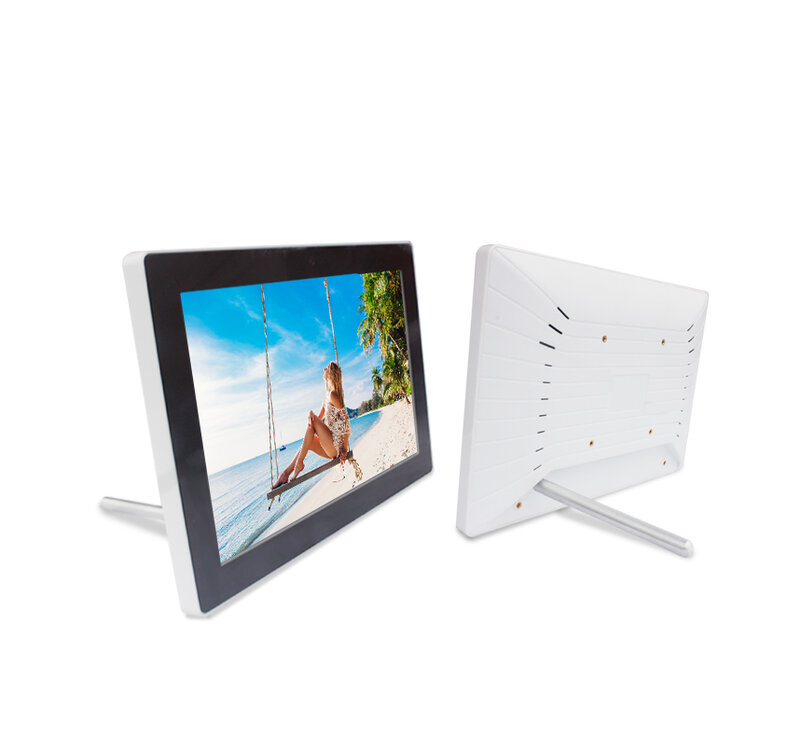 Android 10.1 "Touch Screen Digital Signage Alles In Een Computer Capacitieve Touch Wall Mount Tablet Pc Met Dc Power