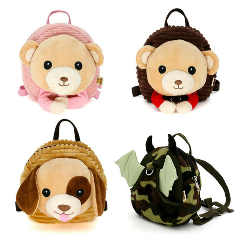 赤ちゃんのためのハーネスとロス防止ストラップ,かわいい動物の形をした子供のバックパック,ロープ,100cm