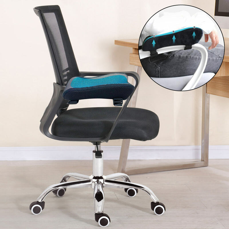 Удобная подушка для офисного кресла, подлокотник из полиэфирного волокна с эффектом памяти, толстая Подушка для локтя для игрового стула