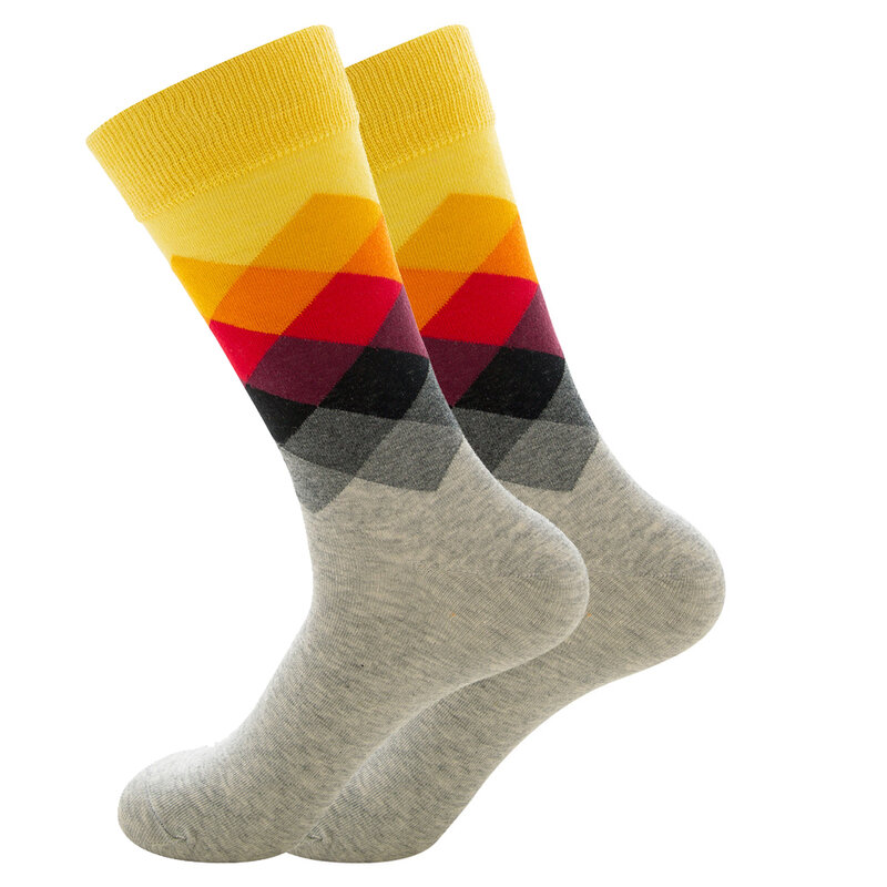 Hip hop meias de algodão engraçado tripulação meias de algodão animal fruta cão feminino meias novidade presente meias para o inverno outono feliz meias