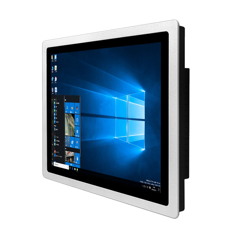 12.1 Inch Embedded Industrial All-in-one Computer PC Panel with Capacitive Touch Screen Built-in WiFi for Win10 Pro 1024*768
