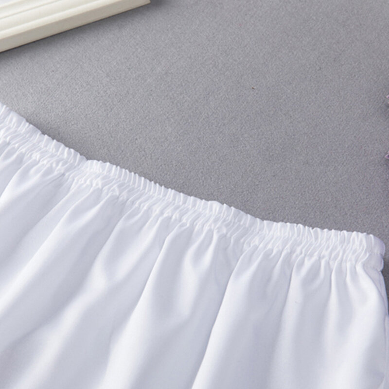 Kaus Bertudung Wanita Rok Dalam Kelim Palsu Rok Katun Kelim Dapat Dilepas 2021 Pakaian Dalam Rok Mini Rok Slip Longgar