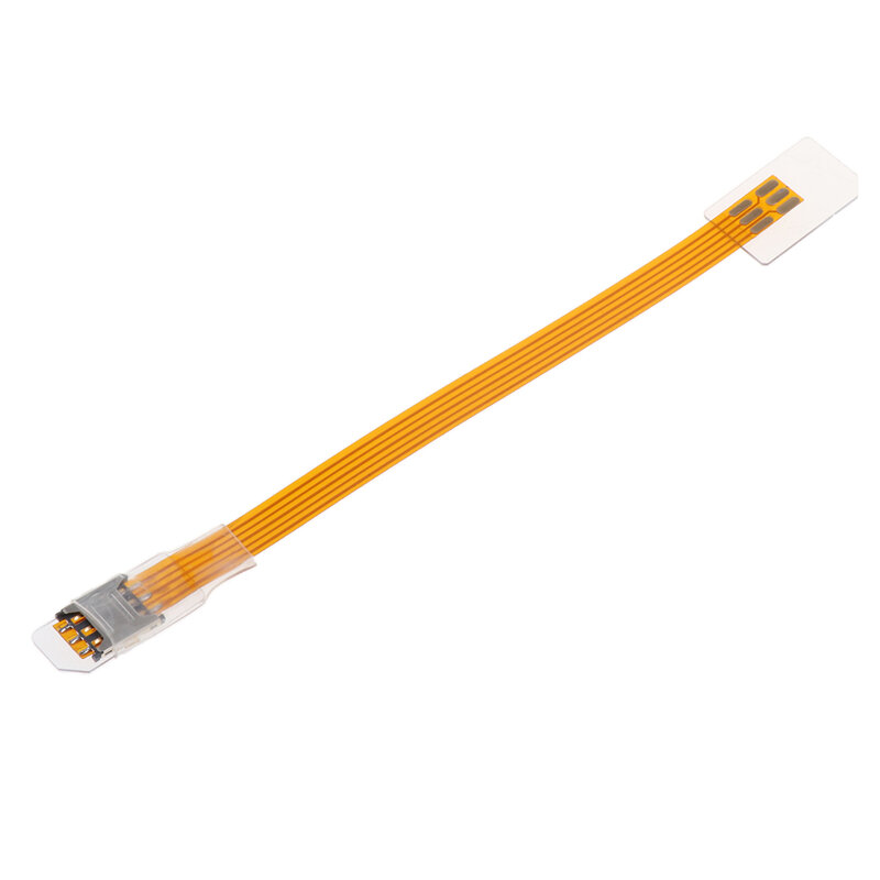 Cable de extensión convertidor de ranura de tarjeta SIM a Nano, 2D150Y, 16,5 cm, dorado
