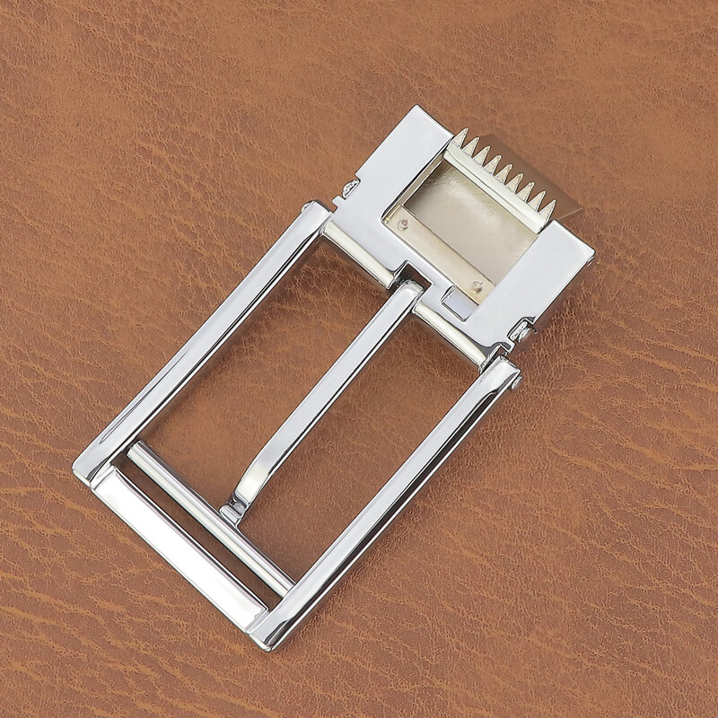 Alta qualidade prata pino fivela cinto de metal luxo famosa marca 3.3cm de largura para apenas cintos fivela