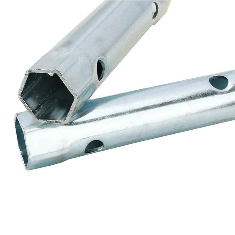 Juego de llaves de caja Tubular métrica, barra de tubo, llave de bujía para reparación de plomada automotriz, acero de doble extremo, 8-19mm, 6-22mm, 6/7/10 piezas