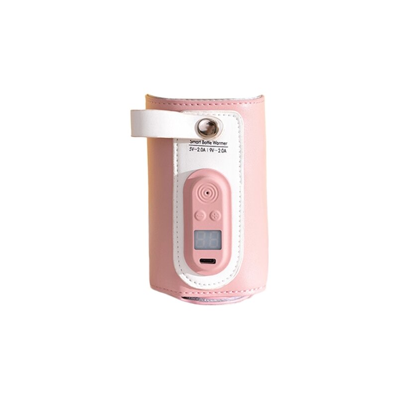 USB مدفأة زجاجة الطفل المحمولة السفر جهاز حفظ حرارة الحليب الرضع زجاجة تستخدم في الرضاعة غطاء التدفئة العزل ترموستات الغذاء سخان