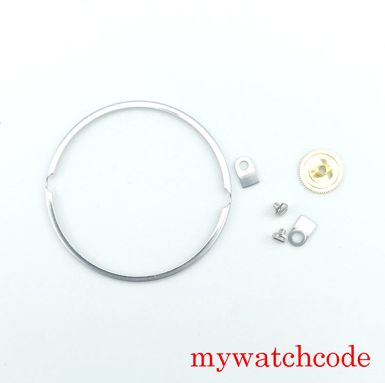 Echtes 25 Juwelen Original PT5000 Mechanische Bewegung Mit Datewheel 28800/Stunde Frequenz Armbanduhr Teile Weiß Datewheel