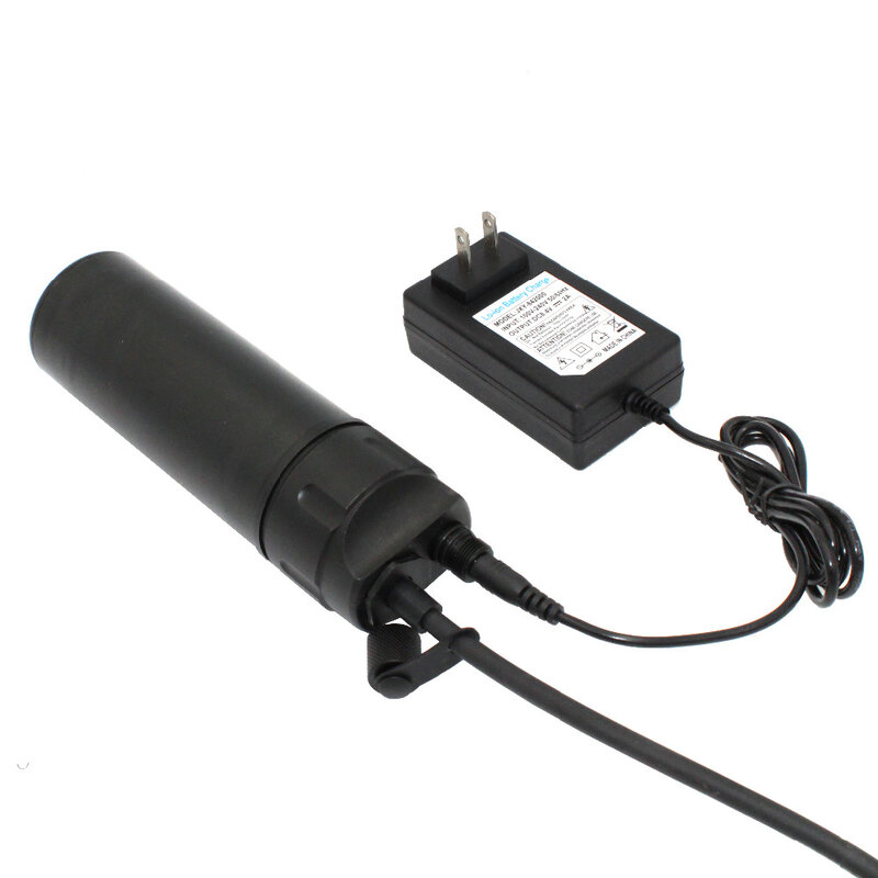Linterna LED subacuática XHP70 con batería integrada, luz Led de muñeca dividida, resistente al agua, para buceo