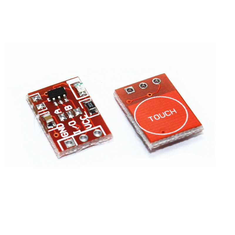 10Pcs TTP223 Touch Sensor Touch Knop Module Zelfsluitende, Tippen, Capacitieve Schakelaar, enkele Manier Transformatie