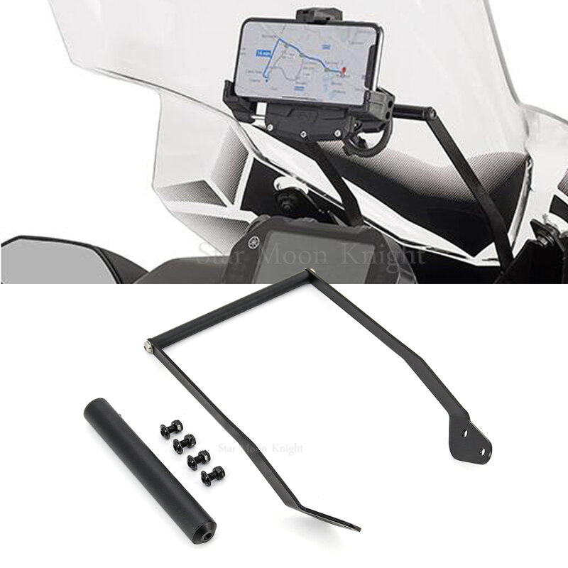 Motocykl przedni telefon stojak uchwyt telefon GPS Navigaton płyta uchwyt dla YAMAHA NIKEN 900 NIKEN900 2019