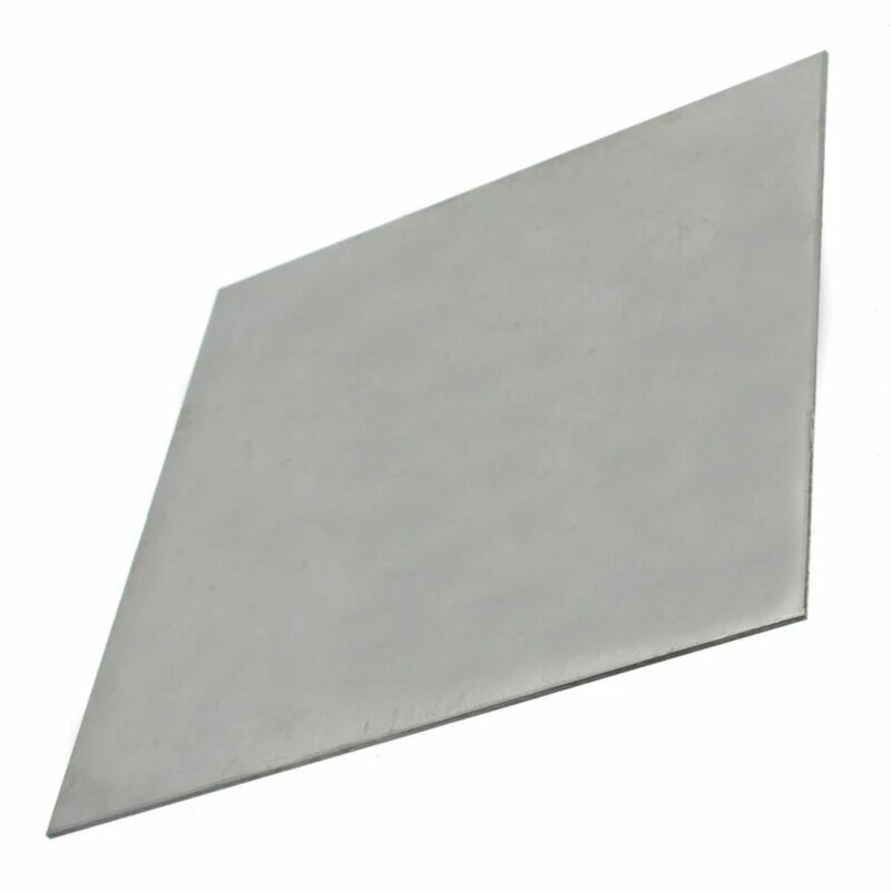 1 buah pelat aluminium 100x10 0mm/300x300mm pelat aluminium bahan DIY bingkai pemotong laser pelat logam ketebalan 0.3-10mm