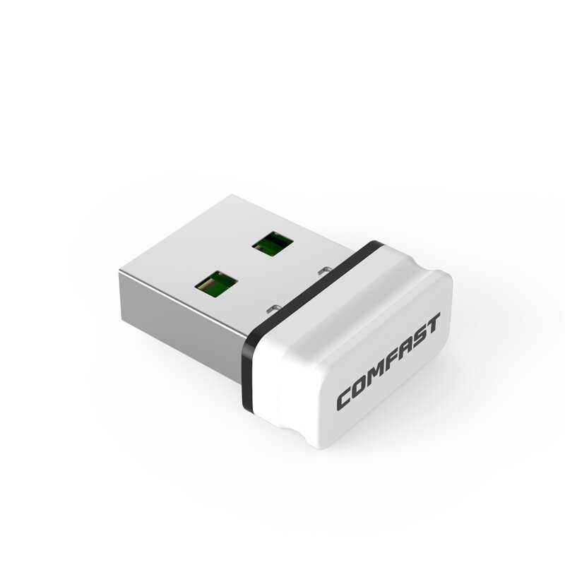 Comfast-Mini adaptateur WiFi USB RTL8188EUS, 150Mbps, stérilisation 11b/g/n, dongle émetteur récepteur, carte réseau, antenne pour PC