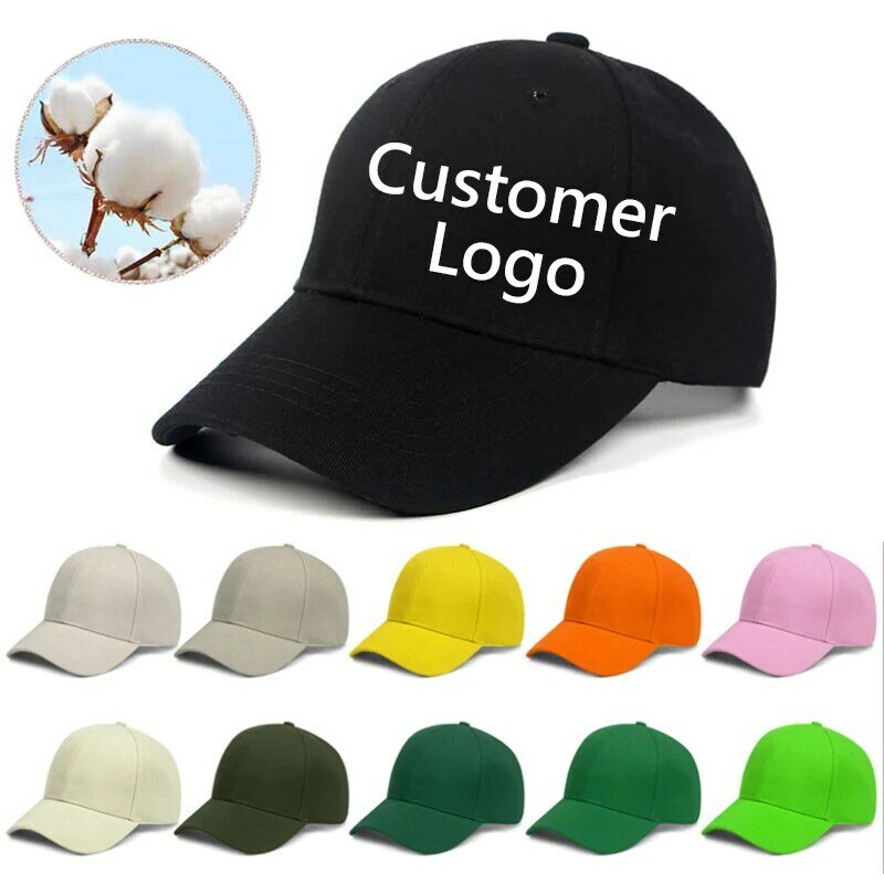 Gorra de béisbol Unisex con logotipo personalizado, sombrero de papá ajustable, sombra, Hip Hop, Unisex, venta al por mayor