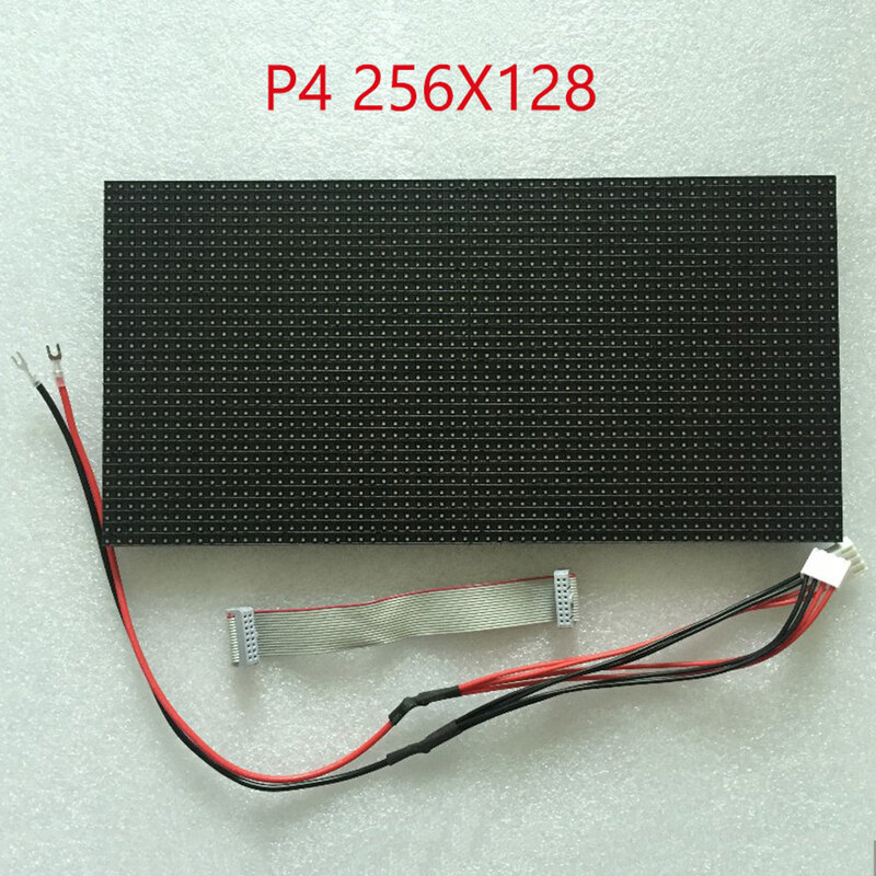 "P4" LED屋内パネルサイズ256x128mm smd 2121 rgbハブ75 LEDディスプレイモジュール