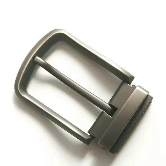 Boucles à ardillon en alliage métallique pour hommes, convient à la ceinture, largeur de 38mm, languette unique, environnement en toile