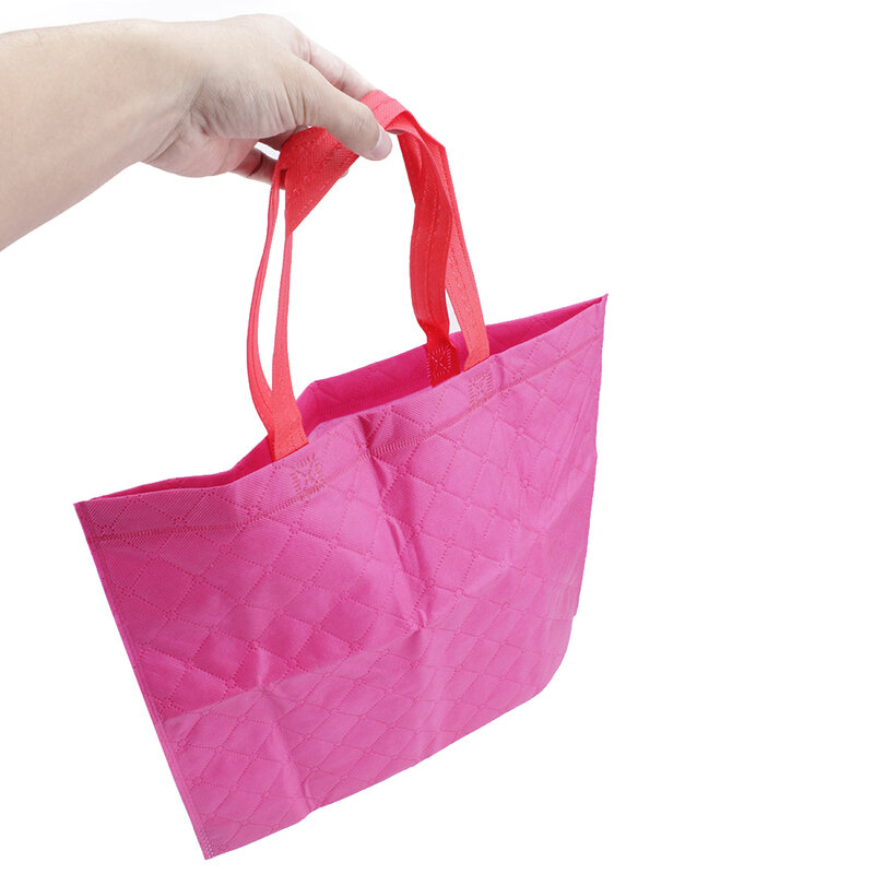 1PC Wanita Korea Kain Tas Belanja Pasar Tote Bahu Tas Reusable Portable