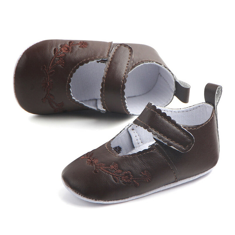 Chaussures simples pour bébé nouveau-né, chaussures de bébé à la mode, chaussures de rencontre pour filles, chaussures de premiers pas pour enfants, couture anti-ald, Bebek Ayakkine-Baby