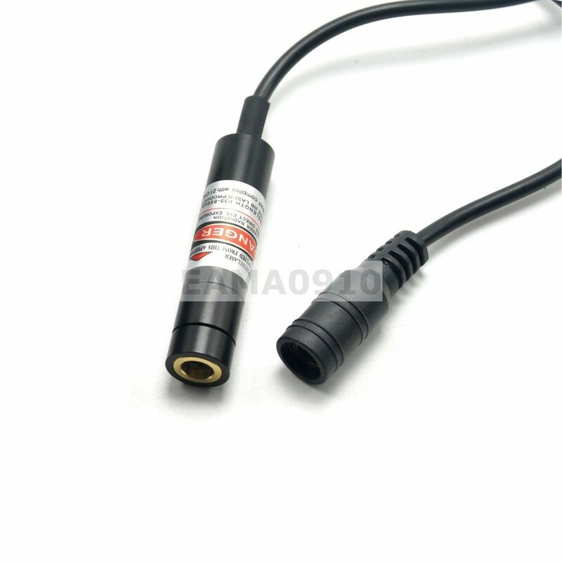 Modulo diodo Laser a luce Laser rosso Dot 20mW focalizzabile 650nm 12x55mm con adattatore