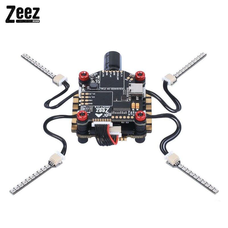 RCtown Zeez F7 Flight Controller Racing Combo FC 60A 4-in-1 ESC LED System For RC FPV Racing Drone