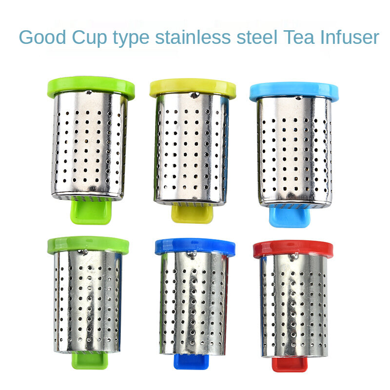 Filtro per infusore per tè creativo colino per tè in acciaio inossidabile sacchetti per filtro per foglie Infusor accessori per la cucina strumenti per il tè