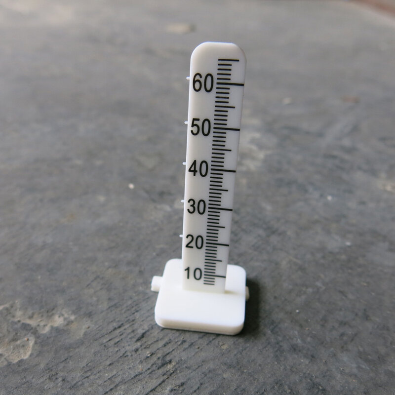 시멘트 측정용 바닥 레벨 페그, 셀프 레벨링 핀 50 팩, 60mm