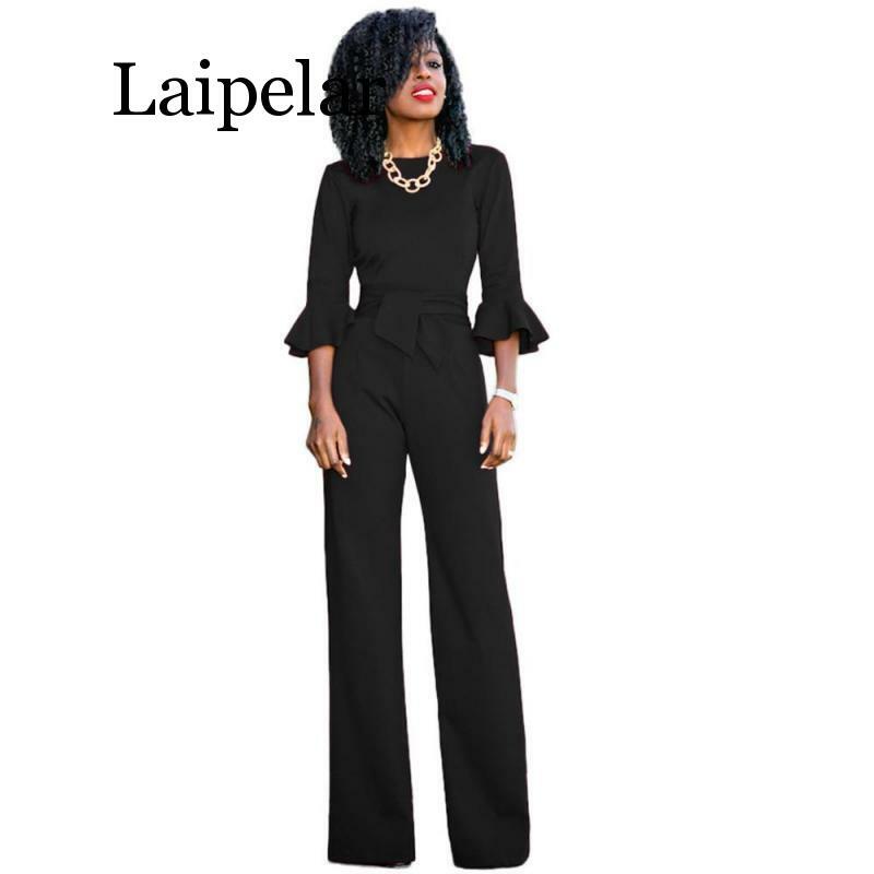 Jumpsuits for women 2019 autumn Fashion casual womens jumpsuit long pants Knitted Solid bandage jumpsuit bodycon sexy jumpsui