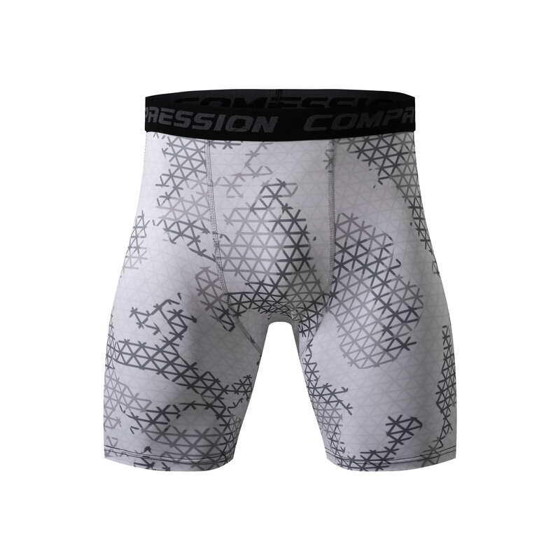 Pantalones cortos de compresión para correr camuflaje mallas para hombre baloncesto Yoga gimnasio entrenamiento Fitness marathon ropa deportiva Jogging Socce