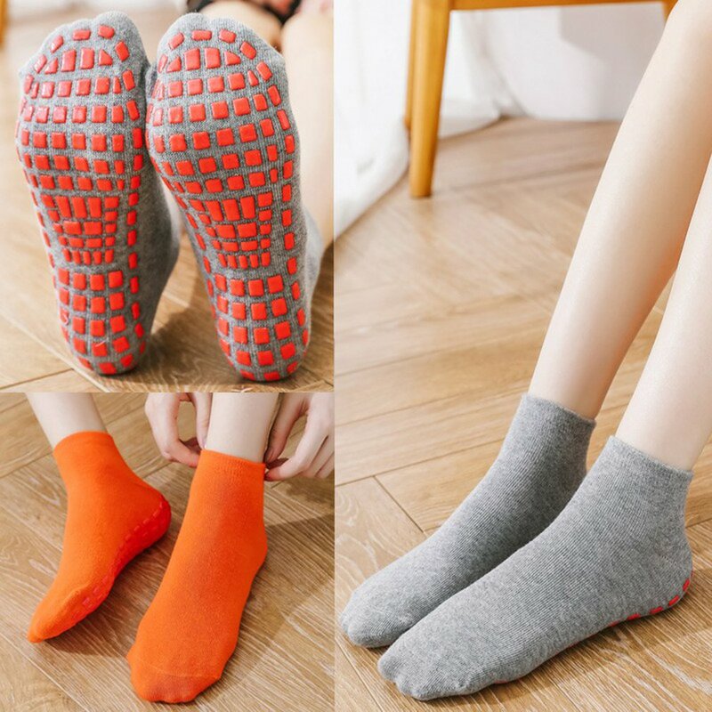 Нескользящие хлопковые Дышащие Короткие носки для детей и взрослых, эластичные спортивные носки для мальчиков и девочек