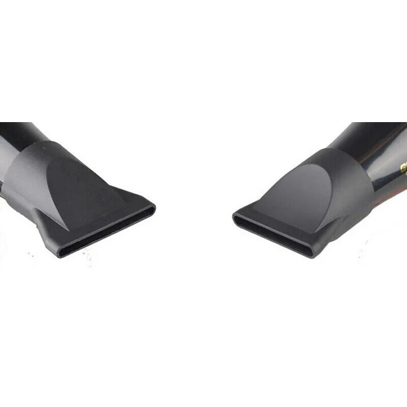 Secador de boca plana profissional, bico preto 2 estilos para salão de beleza, difusor de curvatura estreito, concentrador de barbeiro, ferramentas de estilo 2021