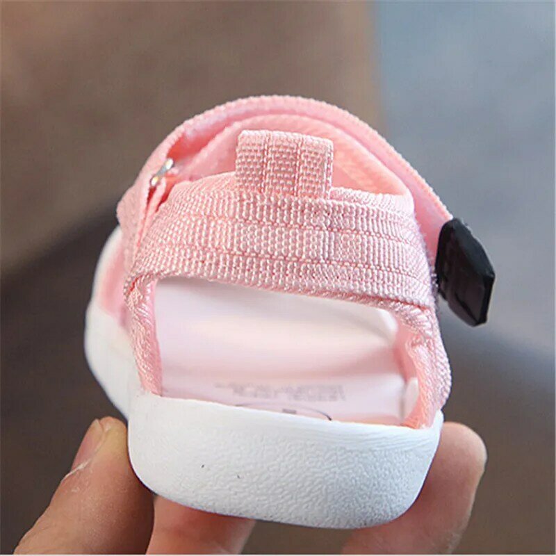 2020ทารกฤดูร้อนเด็กวัยหัดเดินรองเท้าเด็กทารกสบายๆรองเท้าลื่น Breathable คุณภาพสูงเด็ก Anti-Collision รองเท้าแตะชายหาด