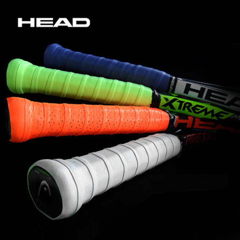 10 pz originale HEAD Tennis Overgrip racchetta da Tennis Tenis fascia antivibrante colla a mano fasciatura avvolta anti-traspirante spessa