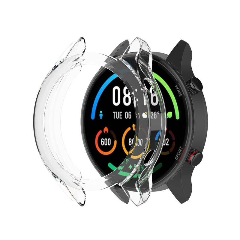 Pokrowiec ochronny do zegarka Xiaomi Mi zegarek kolorowy Sport inteligentny zegarek zamiennik obudowy ochronne TPU akcesoria do nadgarstków