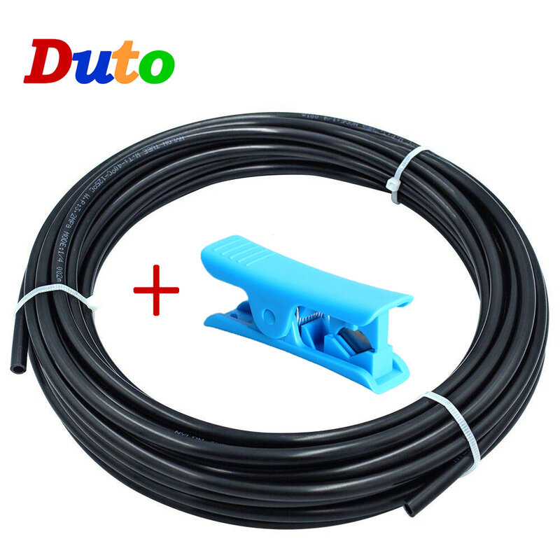 10-20M 1/4" PE Tube pipe  Irrigation misting cooling system  Tubing Hose Pipe for RO Water Filter System Aquarium  (Food grade)