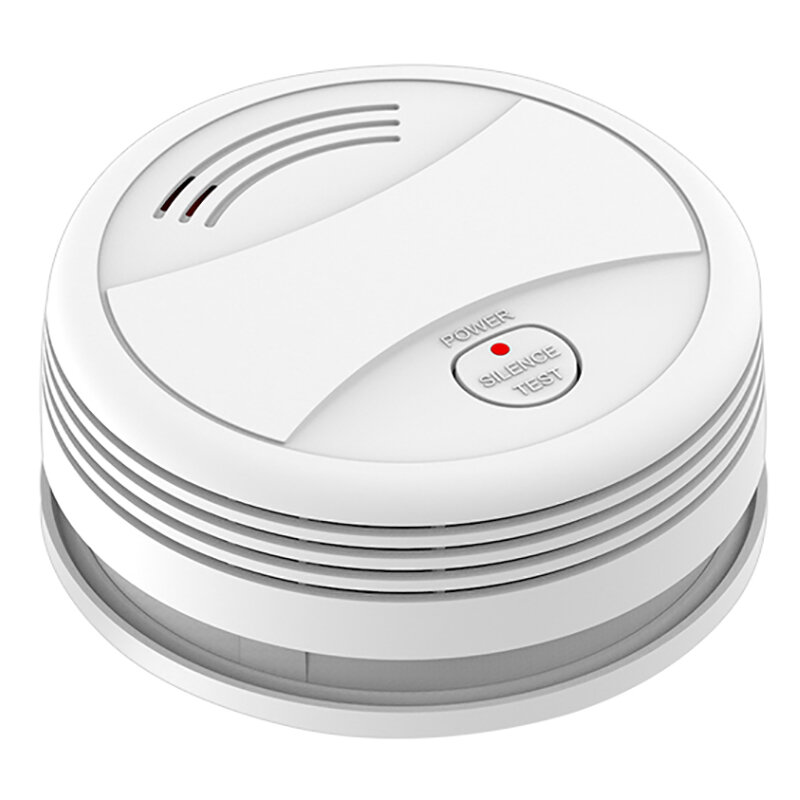 Detector de humo de AMS-WIFI Tuya APP Sensor de sistema de alarma de incendio para Android IOS Control de aplicación remota