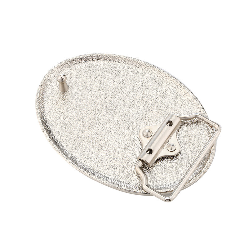 Nature stone Oval shape belt buckle western cowboy cowgirl zinc alloy width 4cm