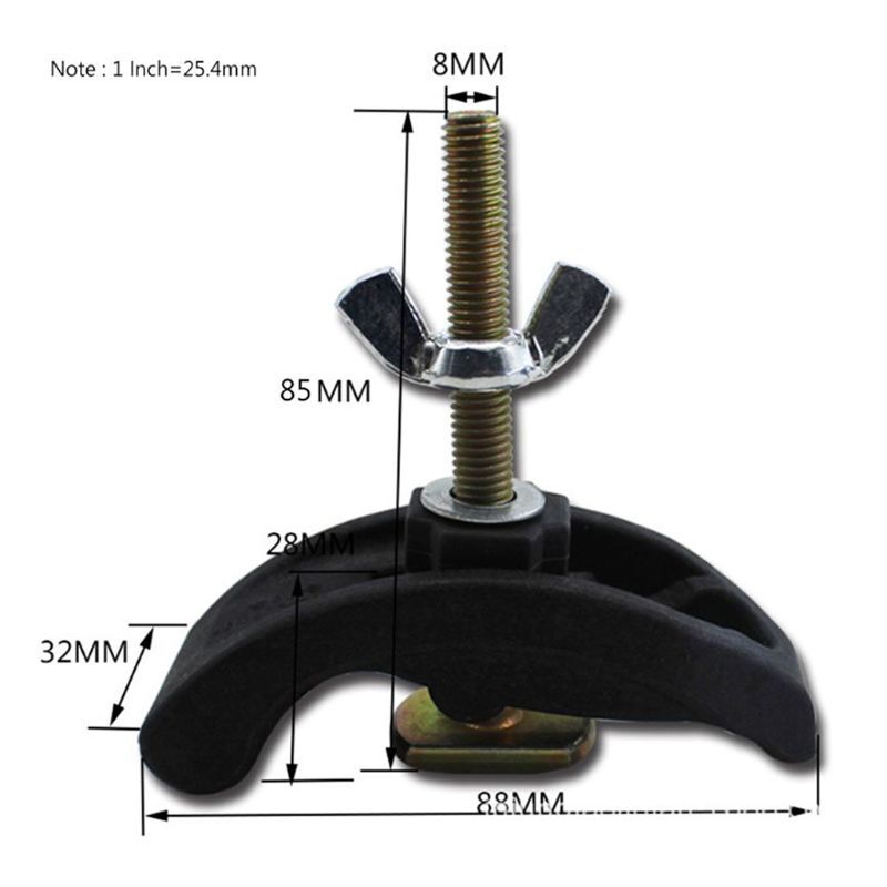 Drop Ship 5pcs/set Bow Plate Sets CNC Engraving Machine Parts Pressure Plate Clamp Fixture For T-slot Working Table