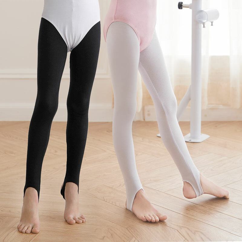 Ballet collants meninas sem costura collants de dança ballet leggings meias calças de yoga calças de meia-calça meninas meia-calça