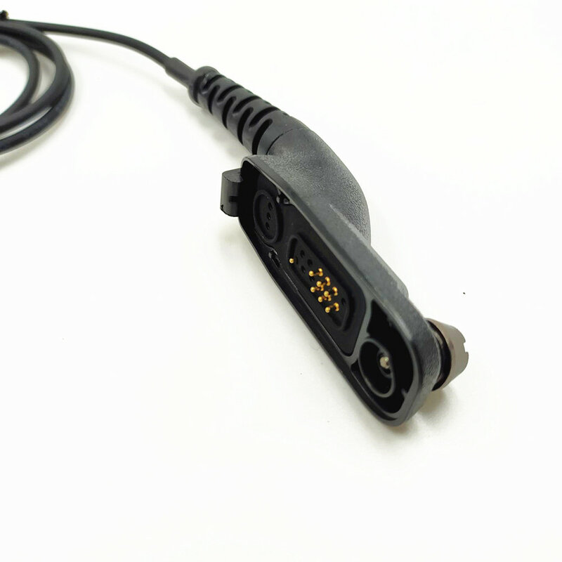 Nieuwe Air Akoestische Buis Oortelefoon Ptt Microfoon Headset Straling-Proof Walkie Talkie Oortelefoon Voor Motorola Xpr Xir Dp Apx serie