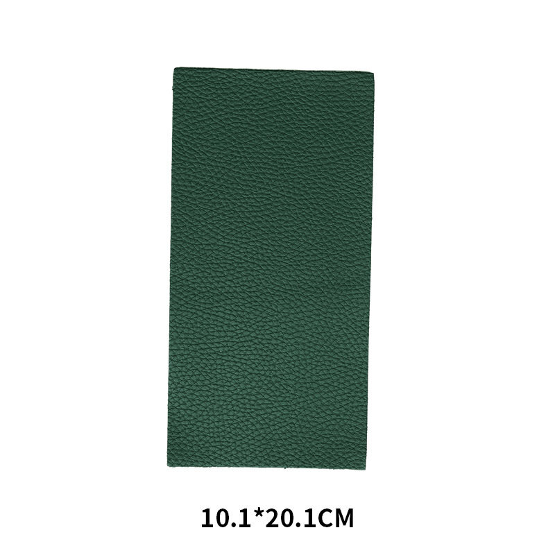 20X10Cm 12 Warna Tanpa Setrika Stik Perekat Pada Sofa Pakaian Memperbaiki Kulit PU Kain Stiker Besar Pola Leci