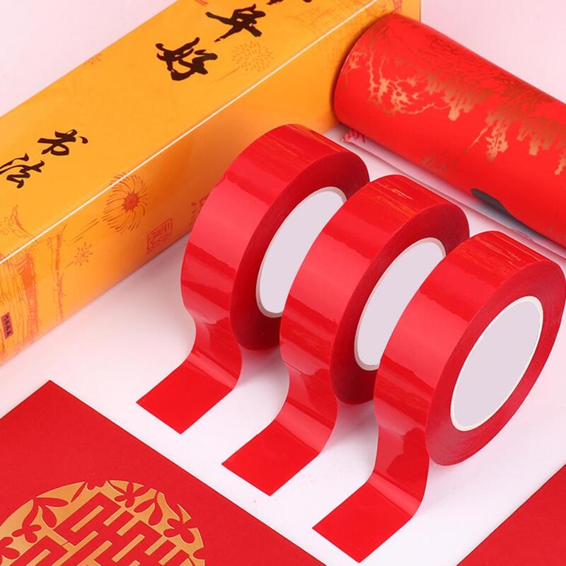 1 Roll 5m/15m Tape Double Sided Multifunctional Adhesive Tape Easy Use PET No Traces Portable Couplet Tape for Festival