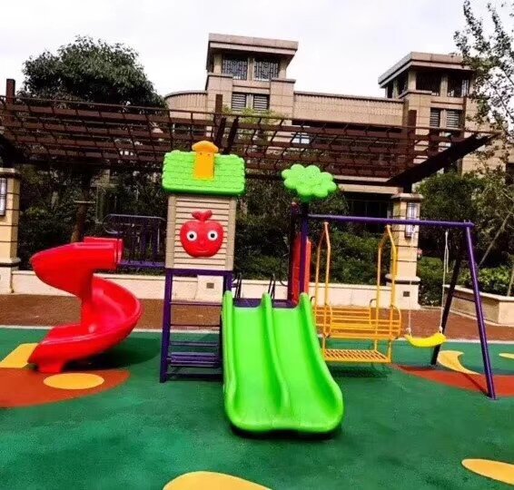 เด็กของเล่นสไลด์เด็กเกมกลางแจ้ง Swing อนุบาลชุดเด็กพลาสติกเด็กเด็กสนามเด็กเล่นในร่มสวนขนาดใหญ่A53