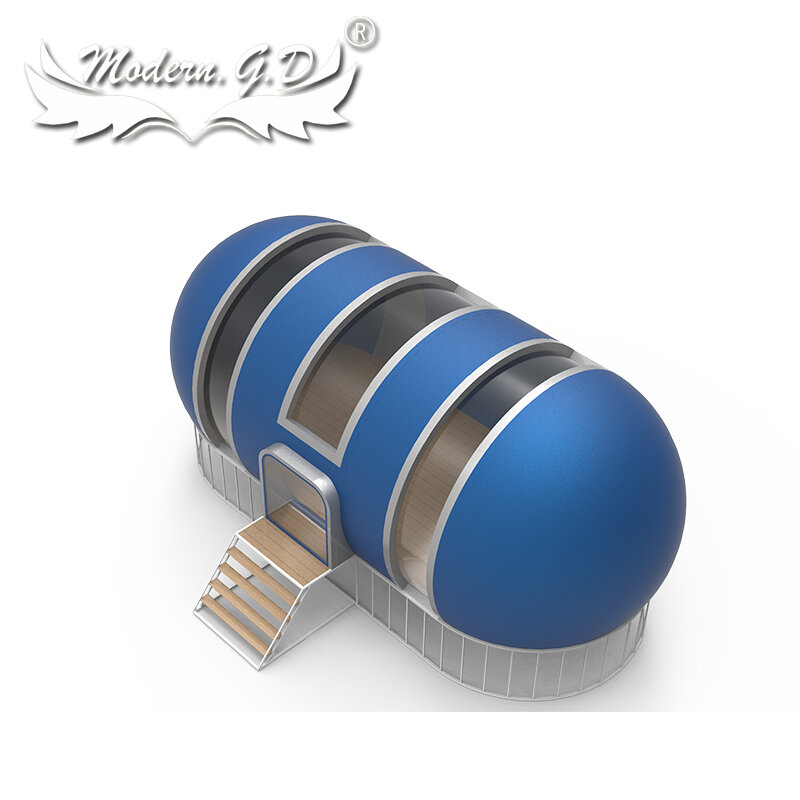 Inflatable Warna-warni Dome Jelas Inflatable Gelembung Rumah Modular