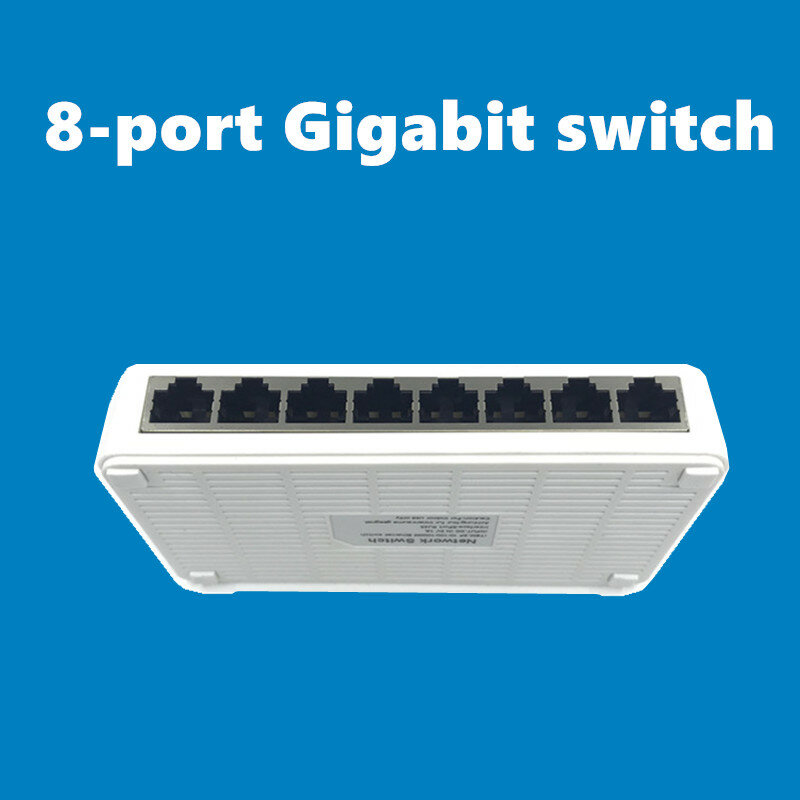 OEM ใหม่8 Port Gigabit Desktop Switch RJ45 Ethernet 10/100/1000Mbps Lan Gigabit Desktop switchHub สวิทช์8 Portas